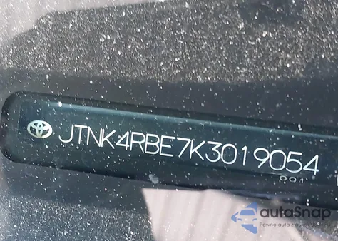 2019 Toyota Corolla Xse z USA, uszkodzony, nr VIN JTNK4RBE7K3019054